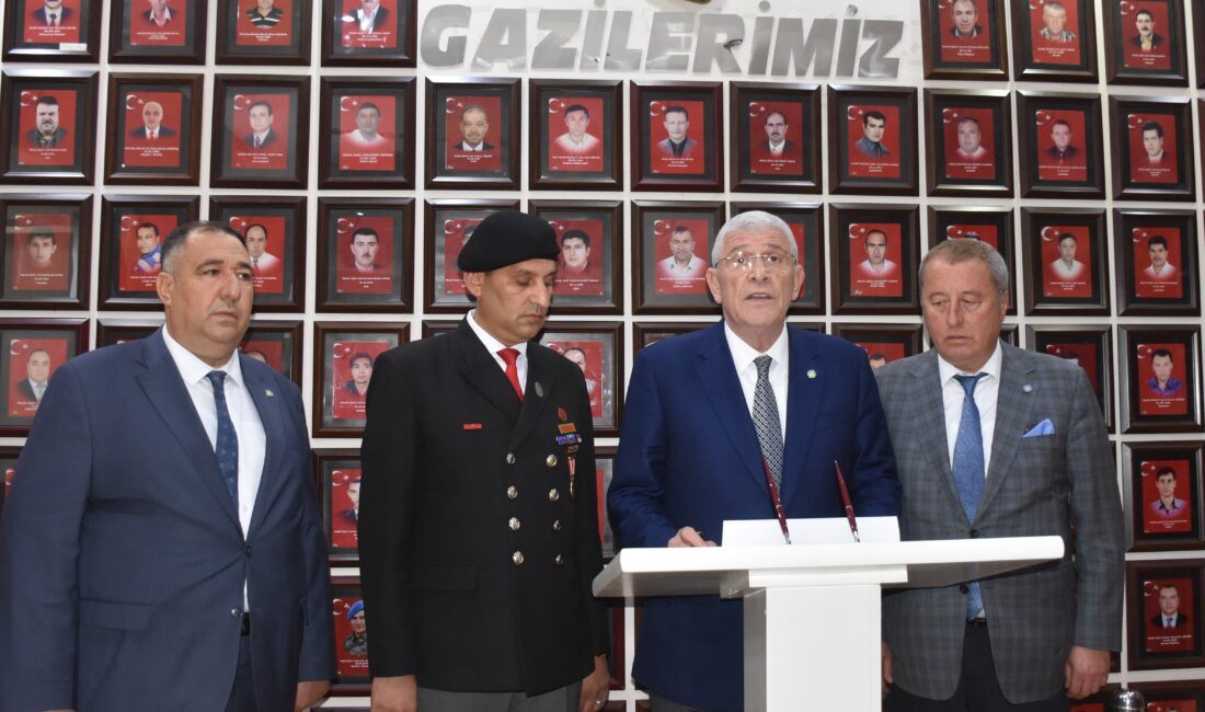 İYİ Parti Genel Başkanı Müsavat Dervişoğlu, Türkiye’nin Suriye ile ilişkileri