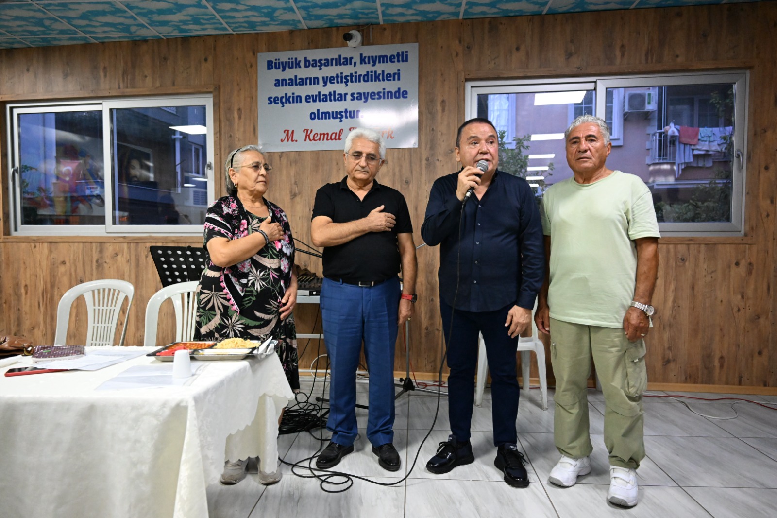Antalya Büyükşehir Belediye Başkanı Muhittin Böcek, Muharrem ayı dolayısıyla Hacı