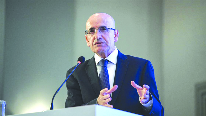 Hazine ve Maliye Bakanı Mehmet Şimşek, “Kararlılıkla uyguladığımız programla enflasyonu