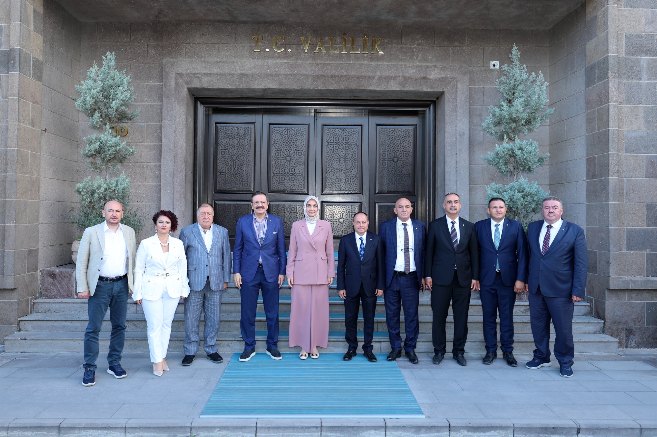 Türkiye Odalar ve Borsalar Birliği (TOBB) Başkanı M. Rifat Hisarcıklıoğlu,