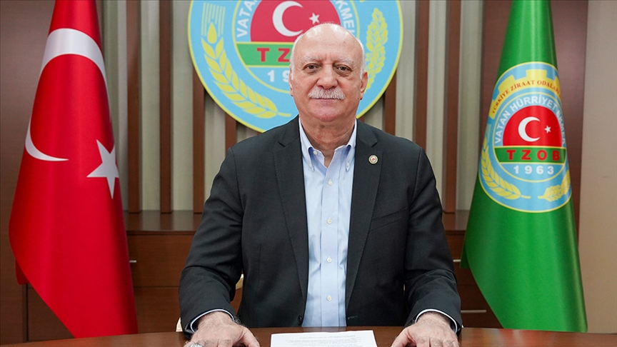 Türkiye Ziraat Odaları Birliği (TZOB) Genel Başkanı Şemsi Bayraktar, haziran