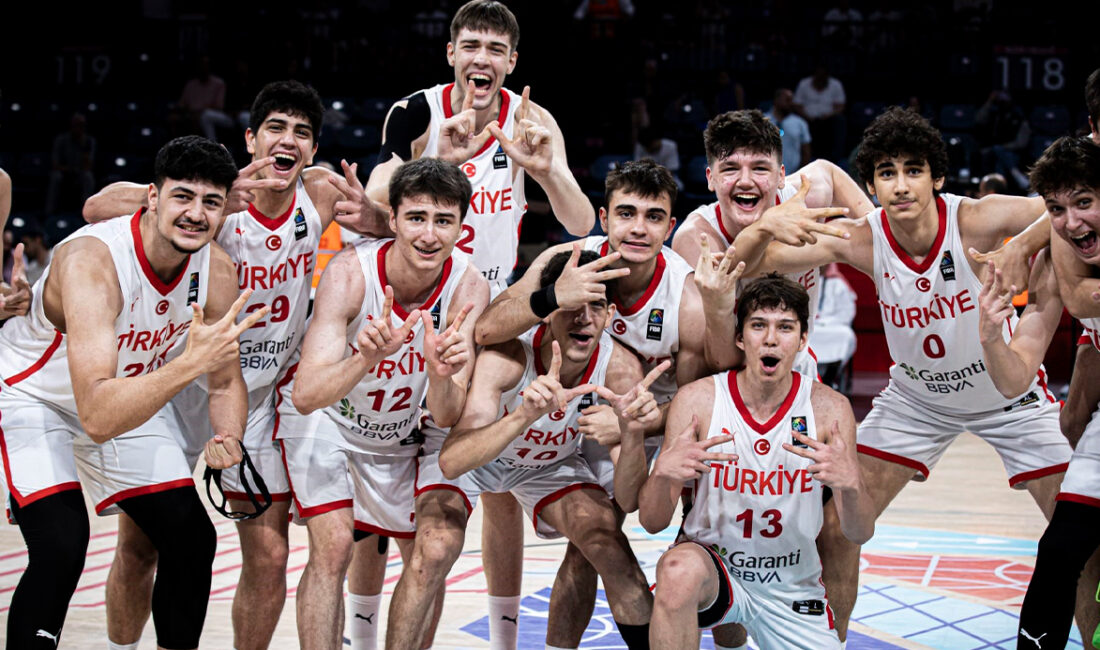 FIBA U17 Basketbol Dünya Kupası üçüncülük maçında Türkiye Erkek Basketbol