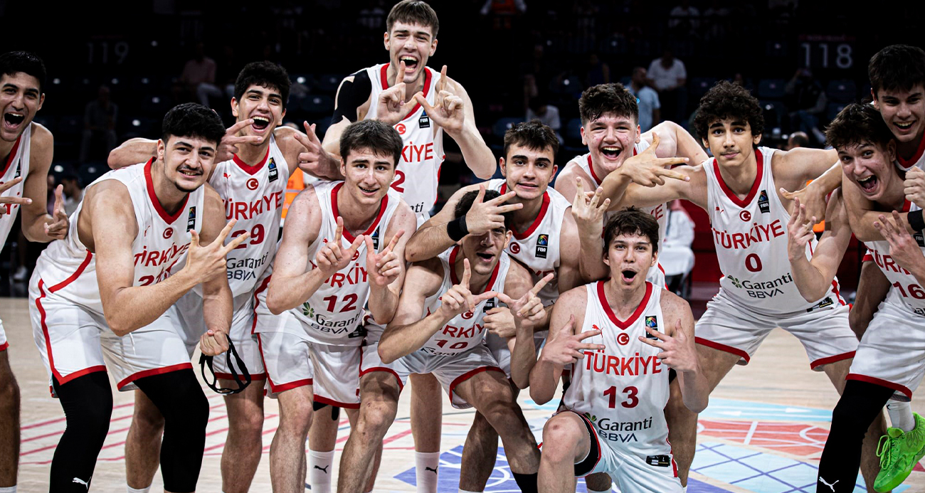 FIBA U17 Basketbol Dünya Kupası üçüncülük maçında Türkiye Erkek Basketbol