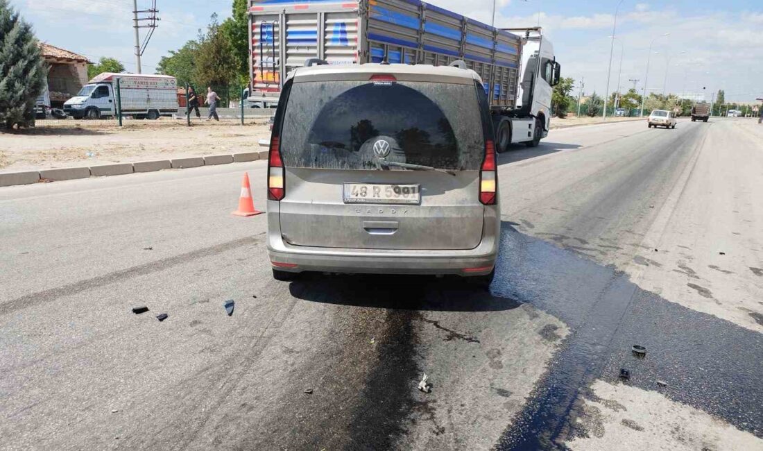 Afyonkarahisar’da hafif ticari araçla çarpışan elektrikli bisikletin 11 yaşındaki sürücüsü