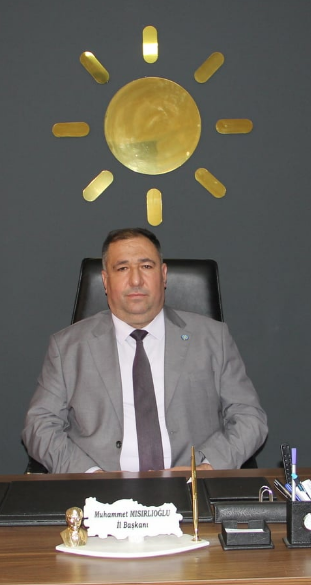 İYİ Parti İl Başkanı Muhammet Mısırlıoğlu, Kıbrıs Barış harekâtının 50.