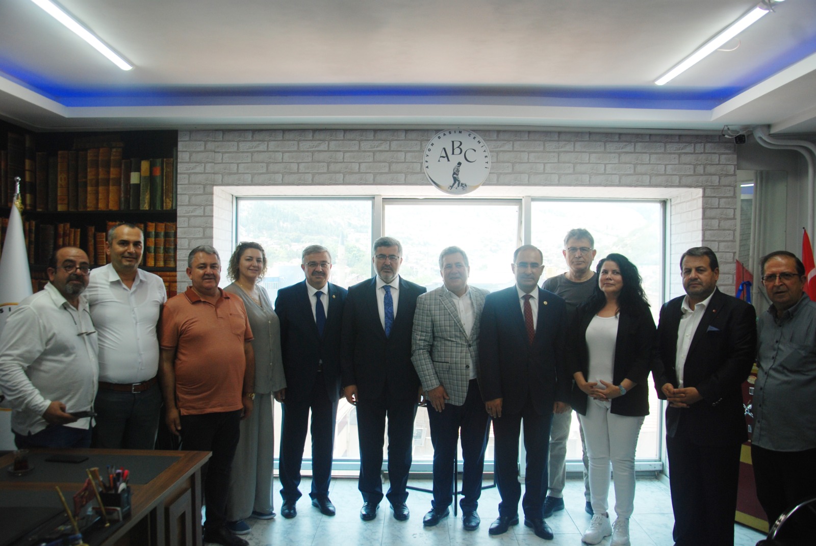 AK Parti Afyon Milletvekilleri Ali Özkaya, İbrahim Yurdunuseven ve Hasan