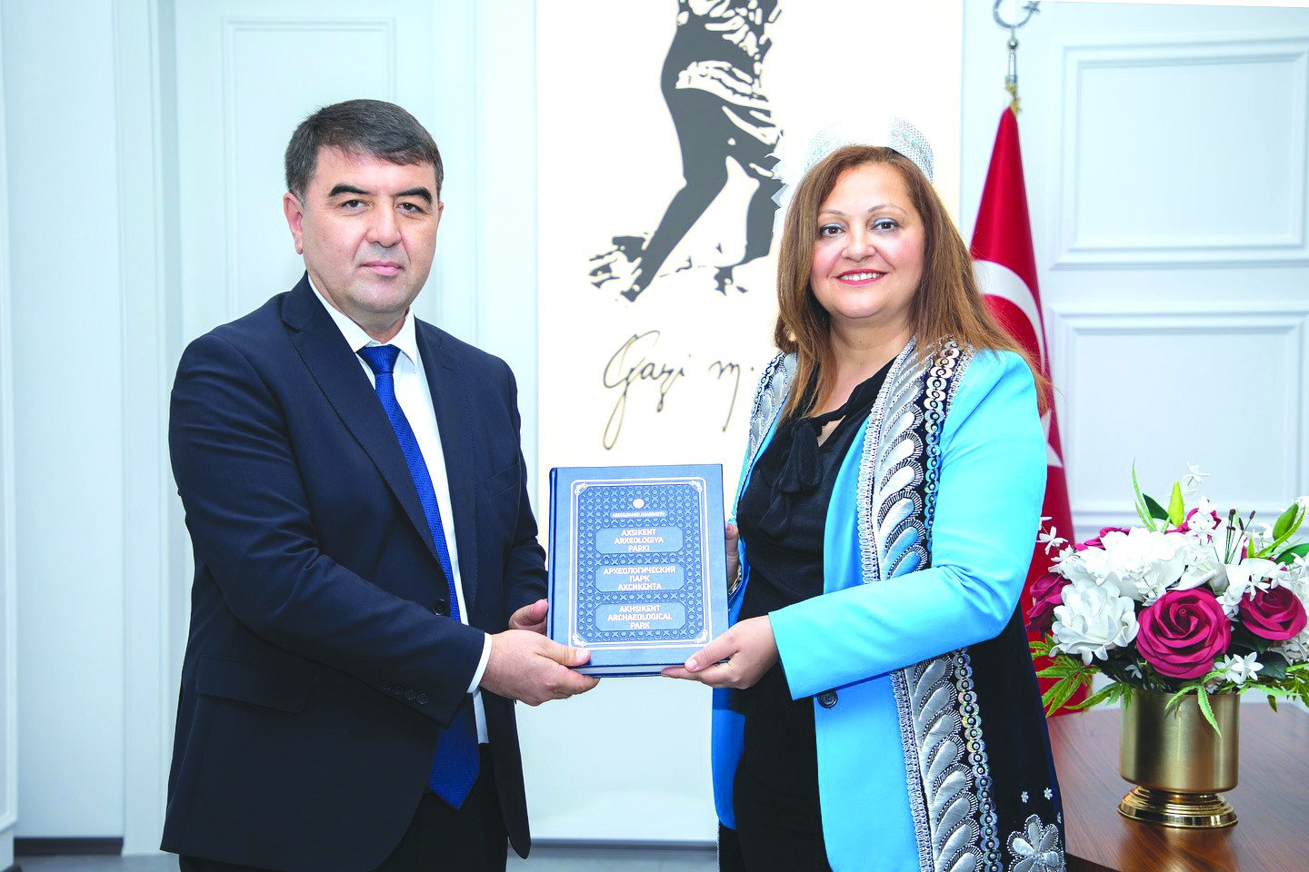 Özbekistan’ın Namangan şehri Valisi Şavkat Abdurazakov ve beraberindeki heyet, ikili