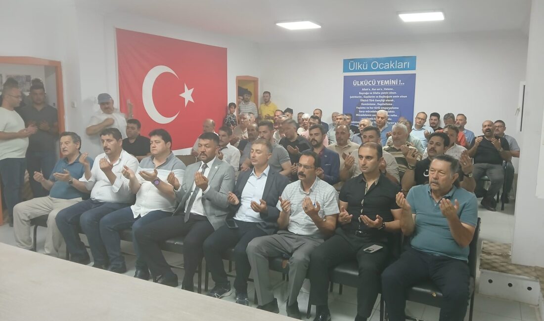 Bolvadin’in ilk Ülkücü Şehidi olan Nihat Tosuner, dualarla yâd edildi.