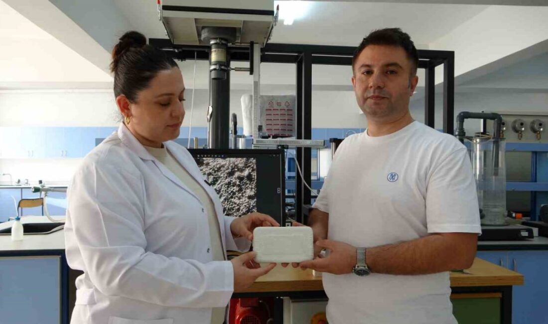 Malatya’da akademisyen çift, hava araçlarını lazer silahlarına karşı koruyacak kompozit