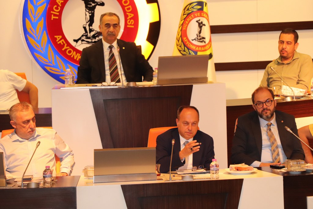 Afyonkarahisar Ticaret ve Sanayi Odası Meclisi’nin 2024 yılının Temmuz Ayı