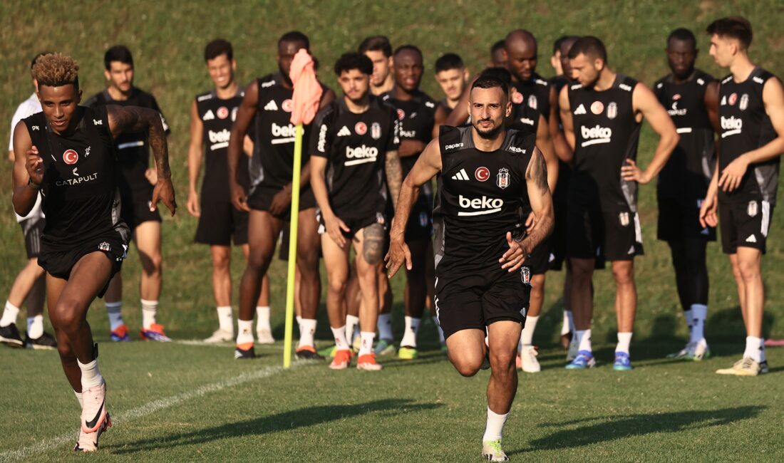 Beşiktaş, Slovenya kampındaki yeni sezon hazırlıklarına, bu akşam yaptığı antrenman