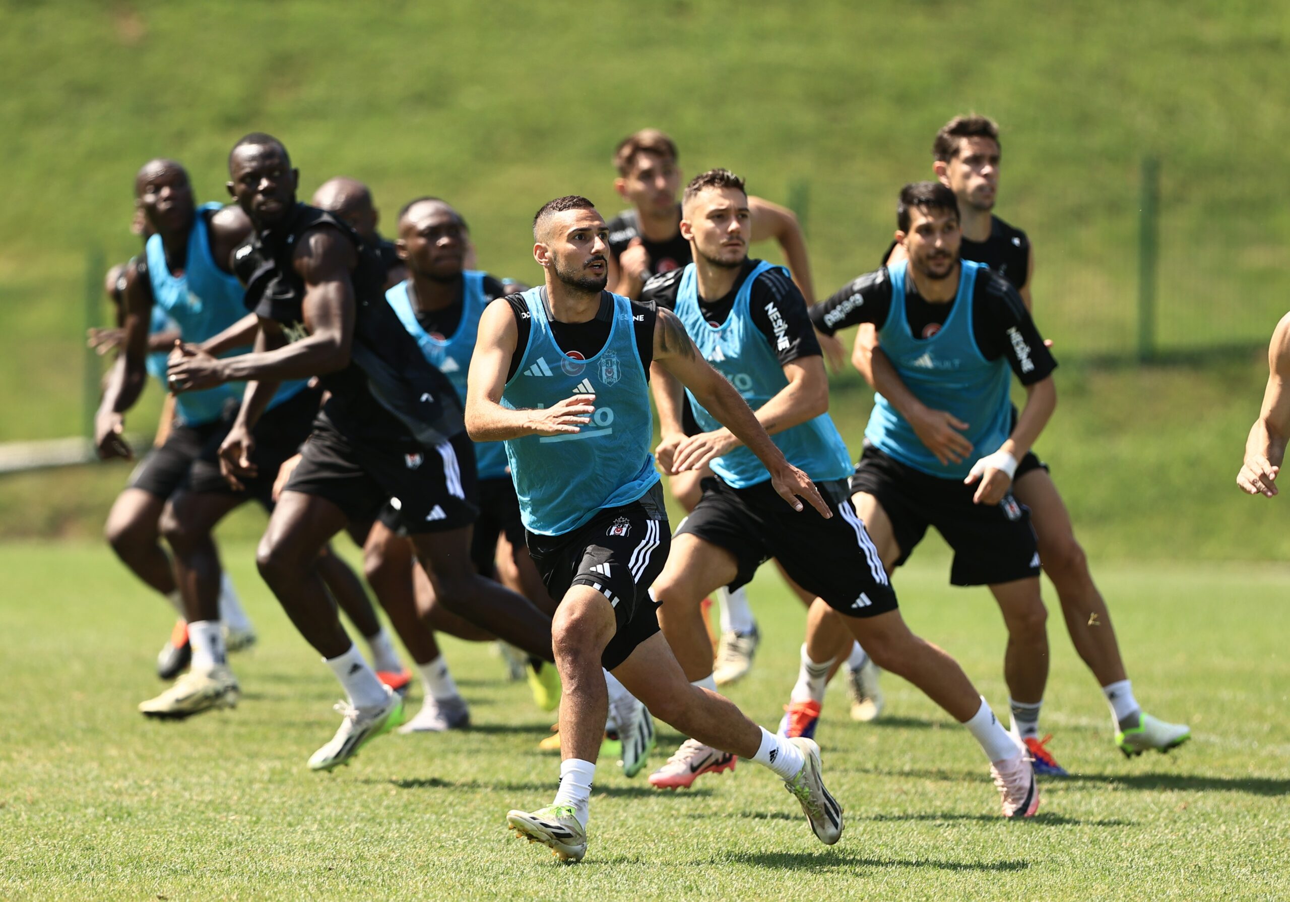 Beşiktaş, Slovenya kampındaki yeni sezon hazırlıklarına bu sabah yaptığı antrenmanla