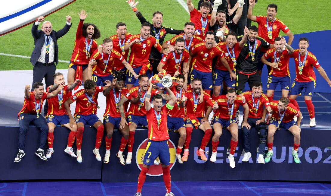 2024 Avrupa Futbol Şampiyonası (EURO 2024) Finali’nde İspanya, İngiltere’yi 2-1