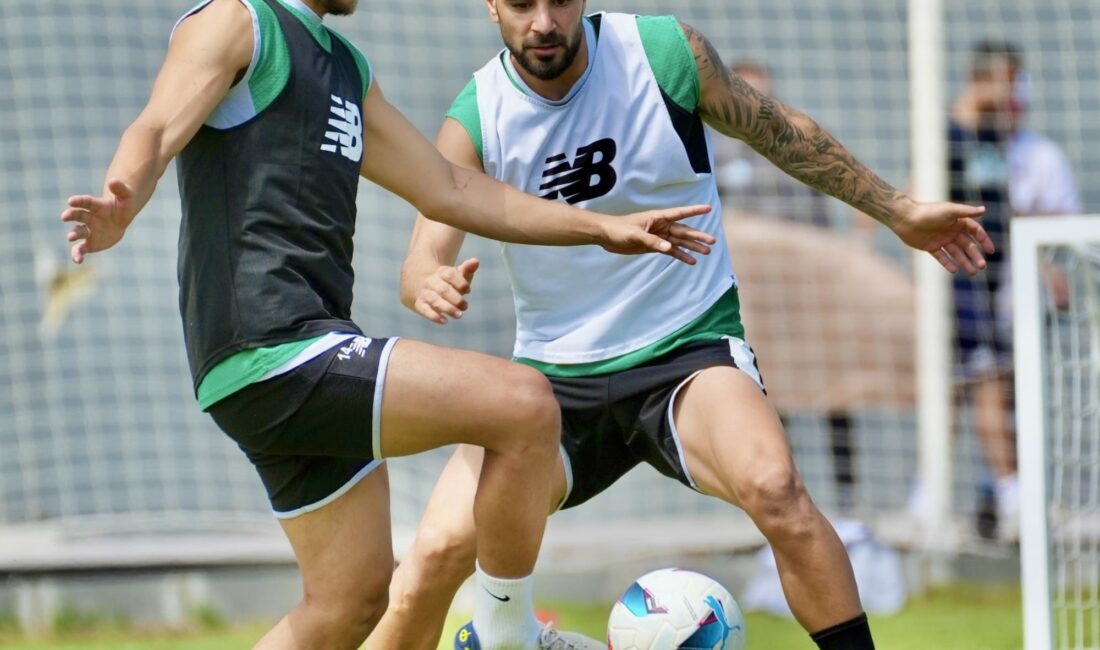Konyaspor, sabah saatlerinde yaptığı antrenman ile Kayseri’deki ikinci etap kamp