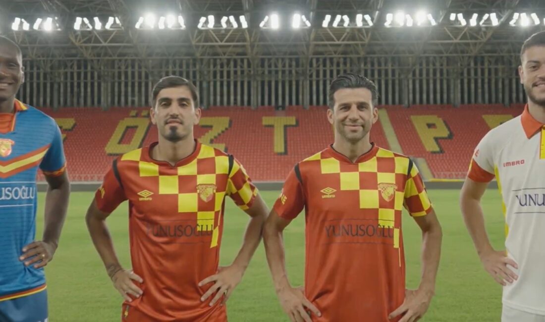Göztepe, 2024-2025 sezonunda giyeceği formaları resmi sosyal medya hesabından yaptığı