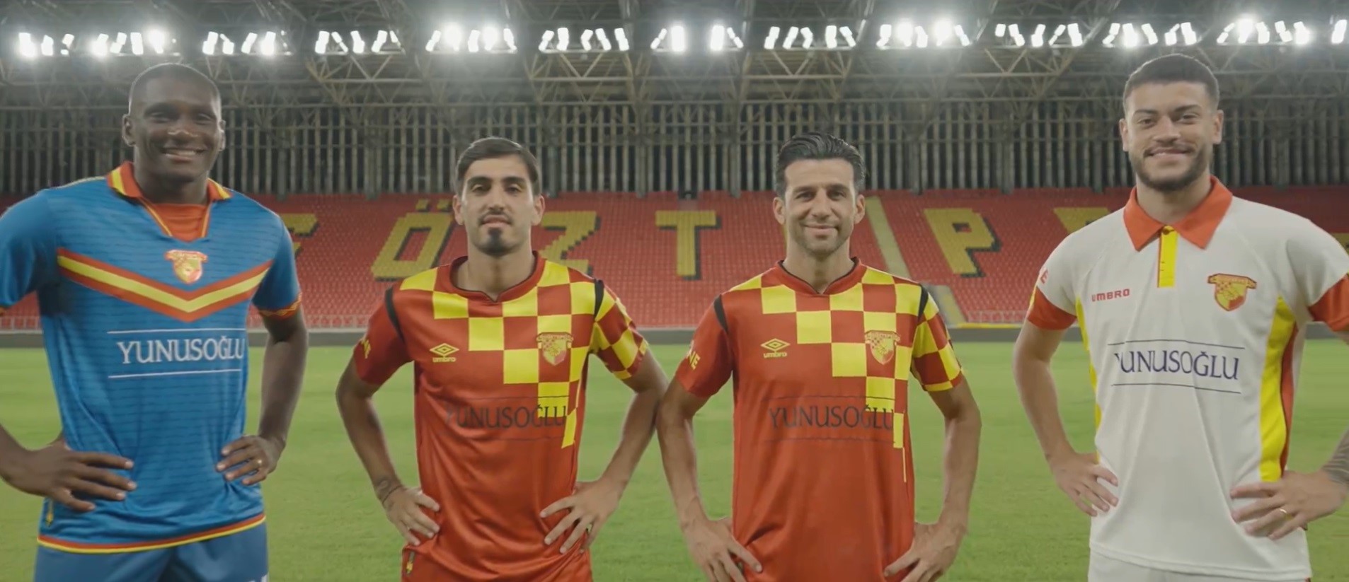 Göztepe, 2024-2025 sezonunda giyeceği formaları resmi sosyal medya hesabından yaptığı