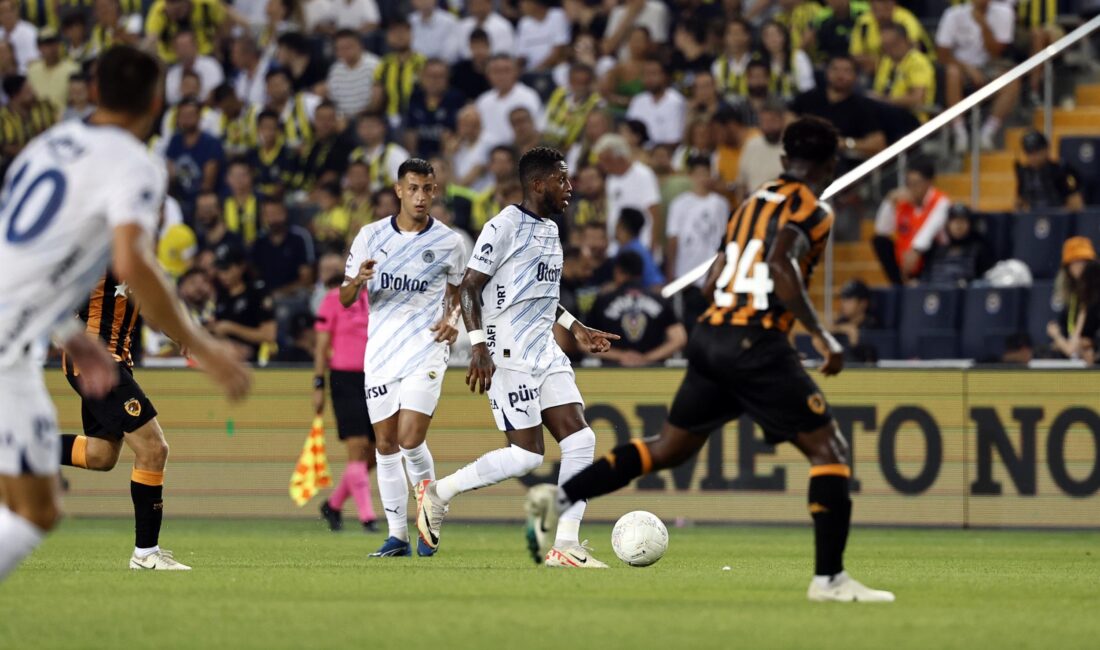 Fenerbahçe, hazırlık maçında karşılaştığı İngiltere Championship ekibi Hull City’i 5-1’lik