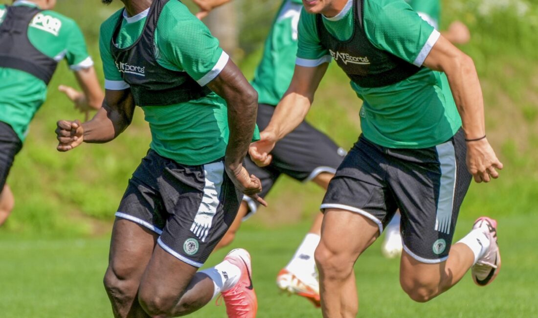 Konyaspor, Slovenya’daki üçüncü etap kampında bugün yaptığı antrenmanla yeni sezon