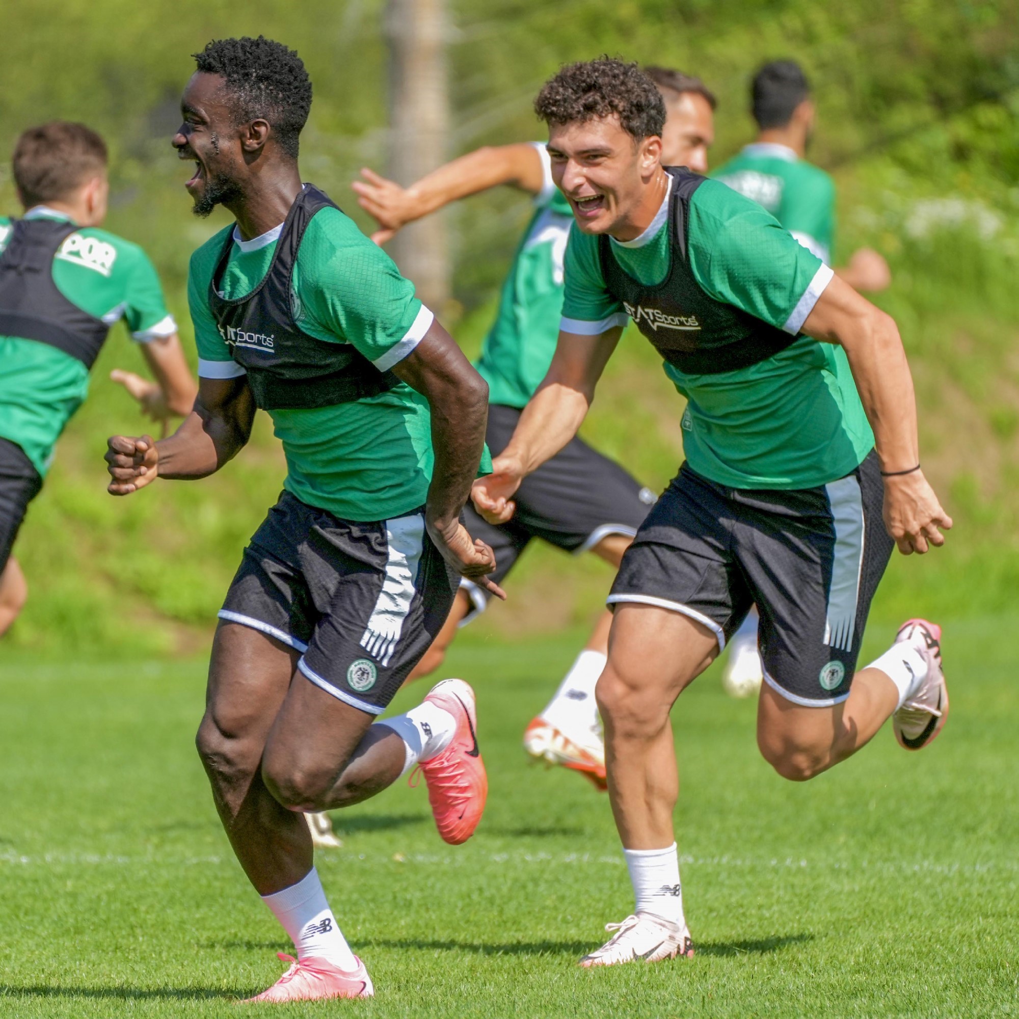 Konyaspor, Slovenya’daki üçüncü etap kampında bugün yaptığı antrenmanla yeni sezon