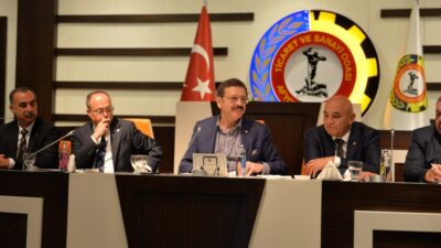 Afyonkarahisar iş dünyasıyla istişare eden Dünya Odalar Federasyonu ve TOBB