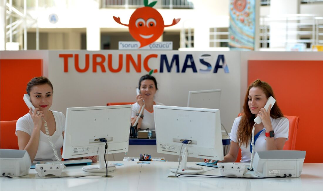 Antalya’da Muratpaşa Belediyesi’nin yönetişim sistemi Turunç Masa’nın 444 80 07