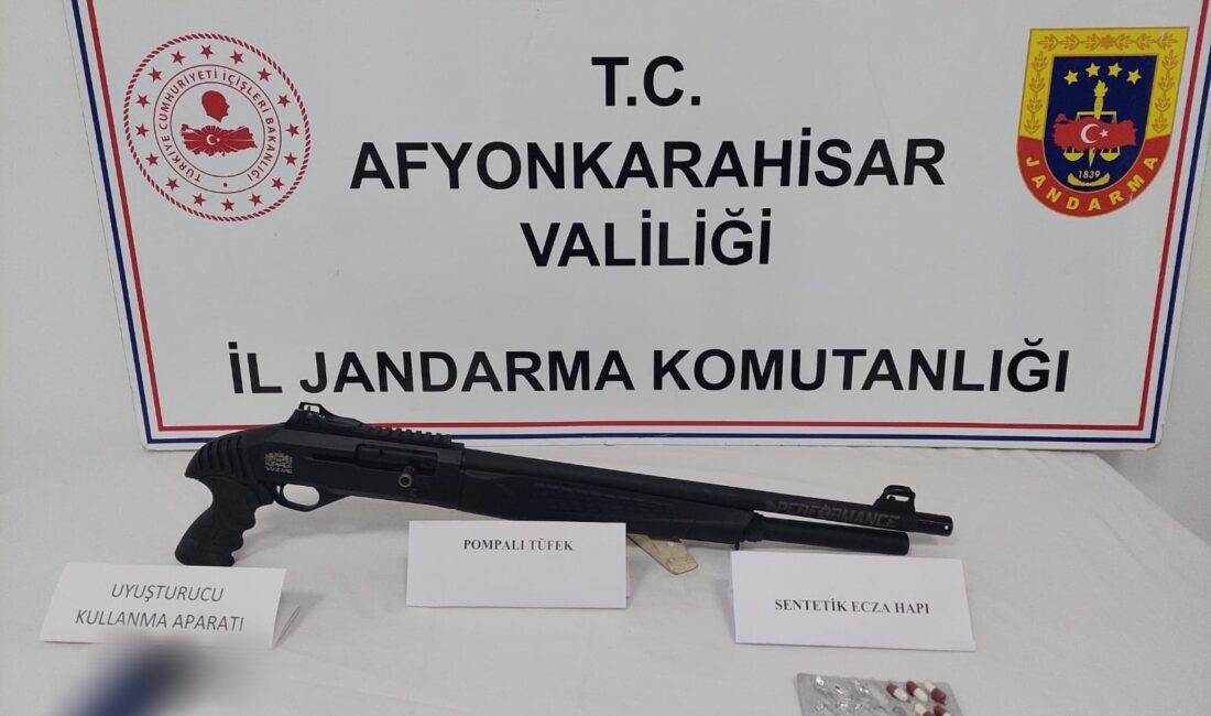 Afyonkarahisar İl Jandarma Komutanlığınca yapılan çalışmalar neticesinde; C.T., A.Ç. ve