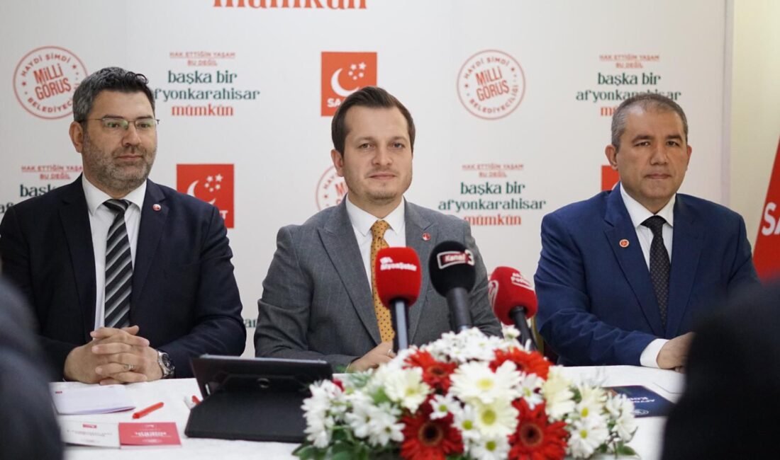 Saadet Partisi Afyonkarahisar İl Başkanı Beytullah Karataş, 24 Temmuz Gazeteciler ve