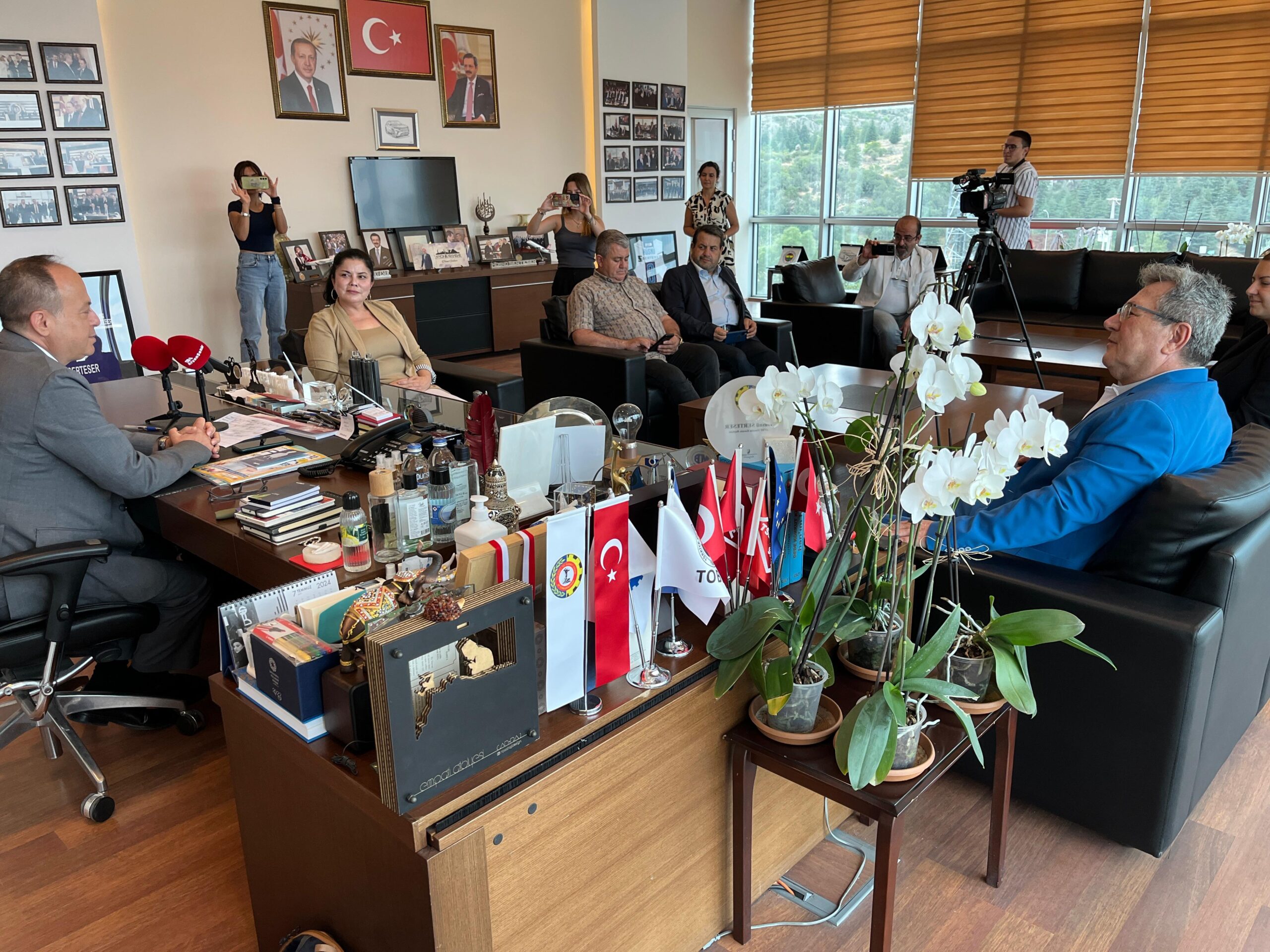 Afyon Basın Cemiyeti Afyonkarahisar Ticaret ve Sanayi Odası Yönetim Kurulu