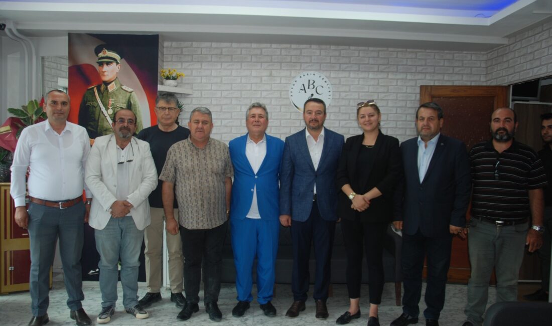Sandıklı Belediye Başkanı Adnan Öztaş, Afyon Basın Cemiyeti’ni (ABC) ziyaret