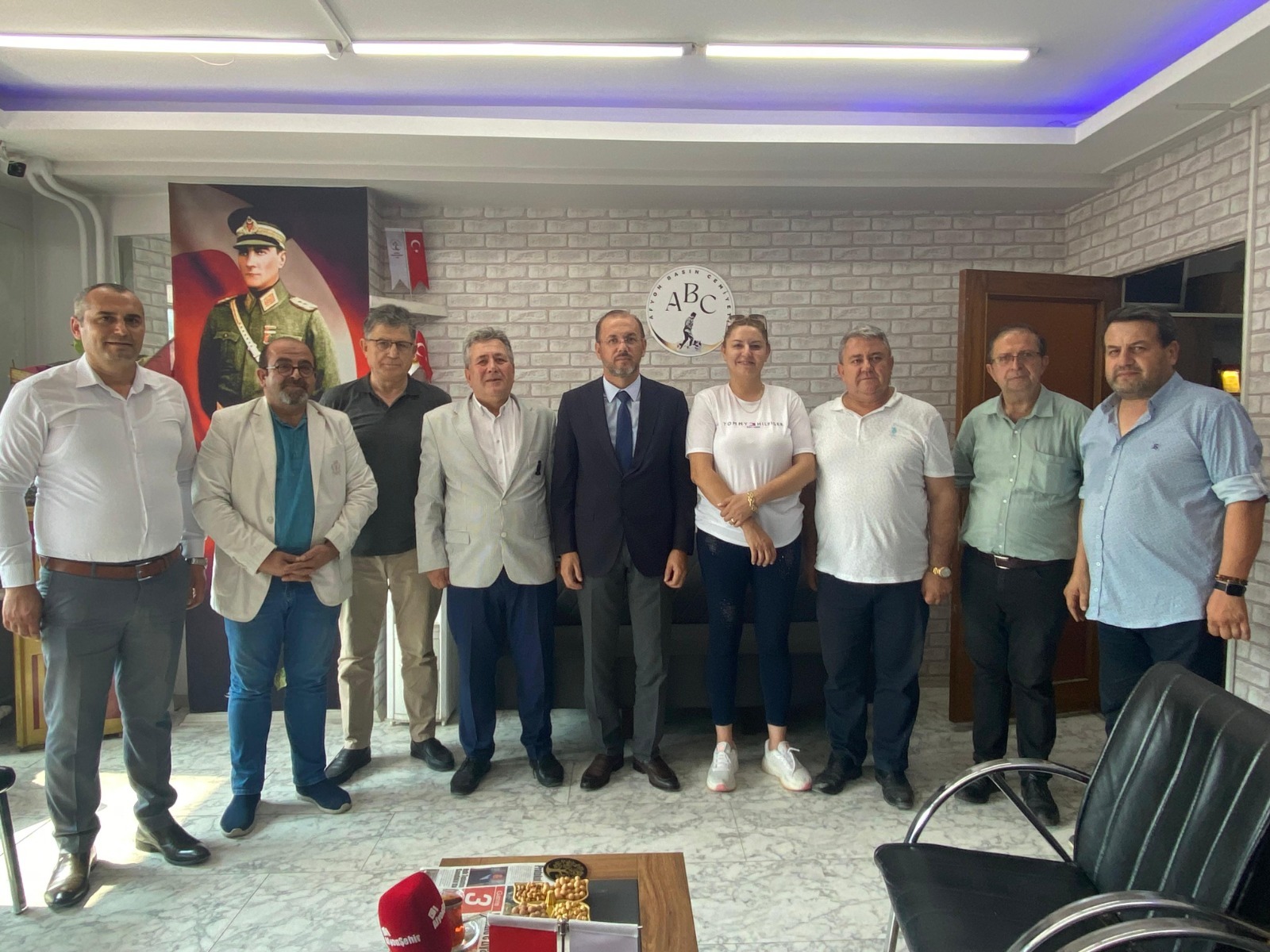 AFSÜ Rektörü Prof.Dr. Nurullah Okumuş ve ATSO Meclis Başkanı Mustafa