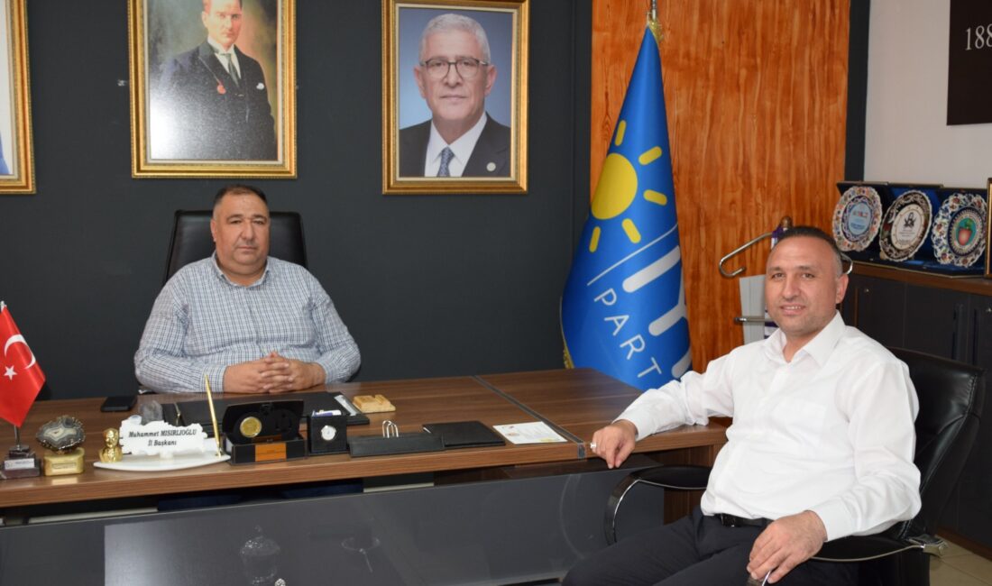 Çay Belediye Başkanı Yaşar Kemal Kantartopu, İYİ Parti İl Başkanı