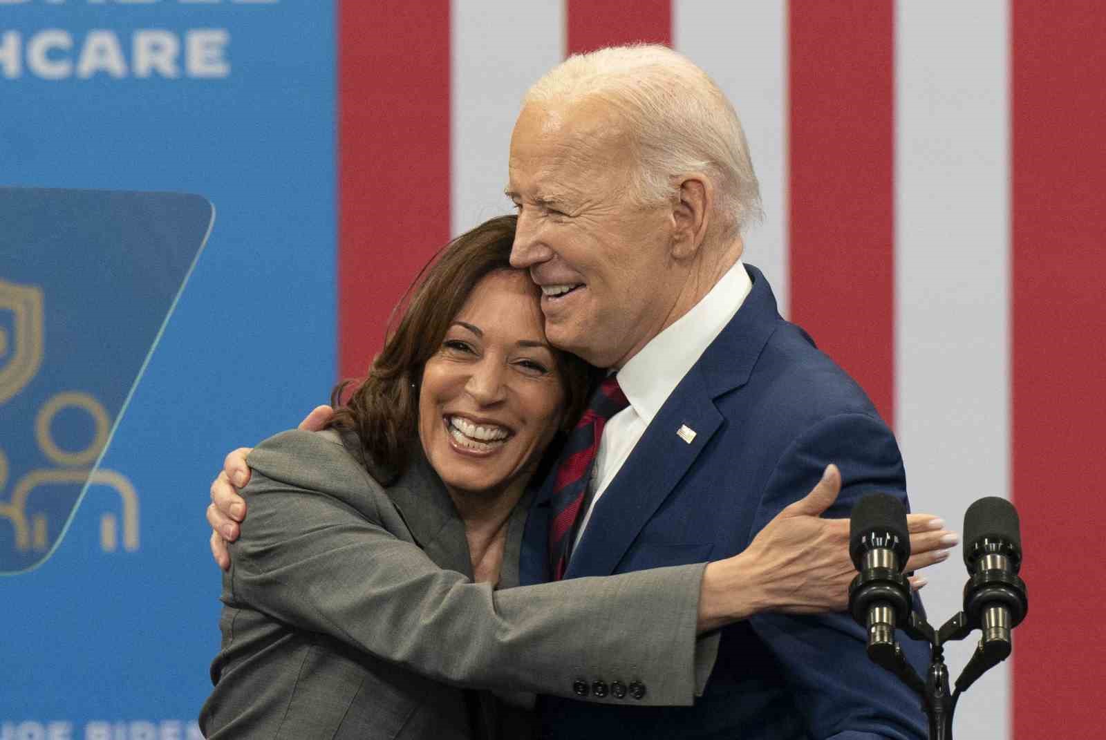 ABD Başkanı Joe Biden’ın başkanlık yarışında desteğini açıkladığı Başkan Yardımcısı