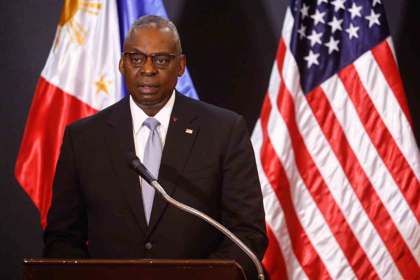 ABD Savunma Bakanı Lloyd Austin Filipinler’de yaptığı açıklamada, gerekli olması