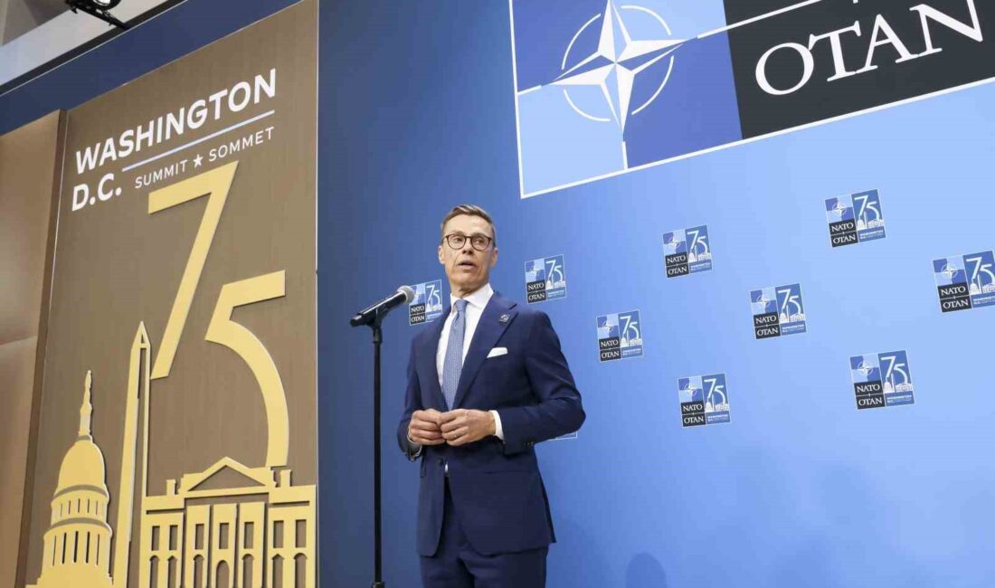 ABD’de düzenlenen NATO Devlet ve Hükümet Başkanları Zirvesi’nin ilk oturumu