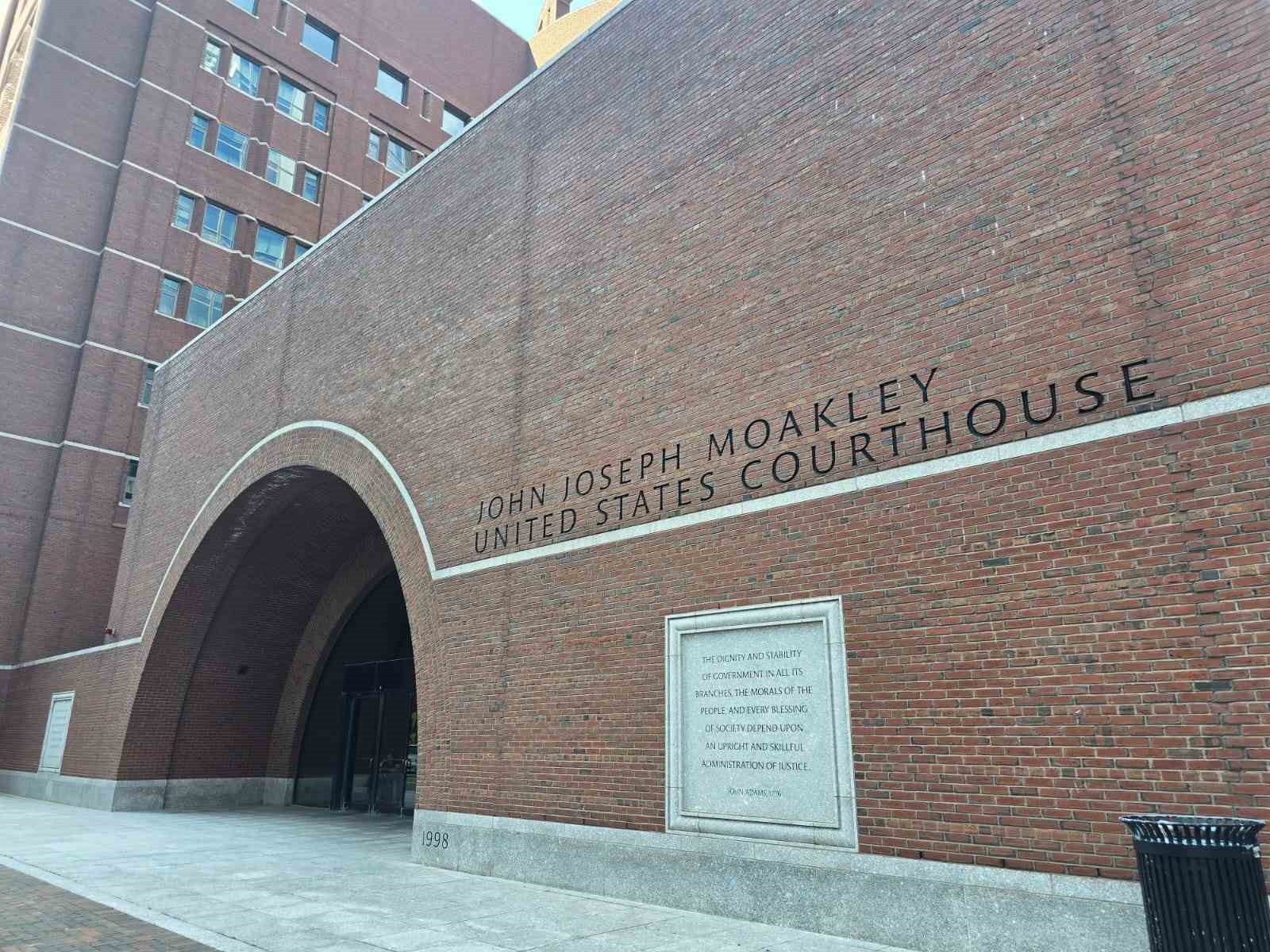 DURUŞMA, BOSTON'DAKİ JOHN JOSEPH MOAKLEY ADLİYESİ'NDE GÖRÜLDÜ