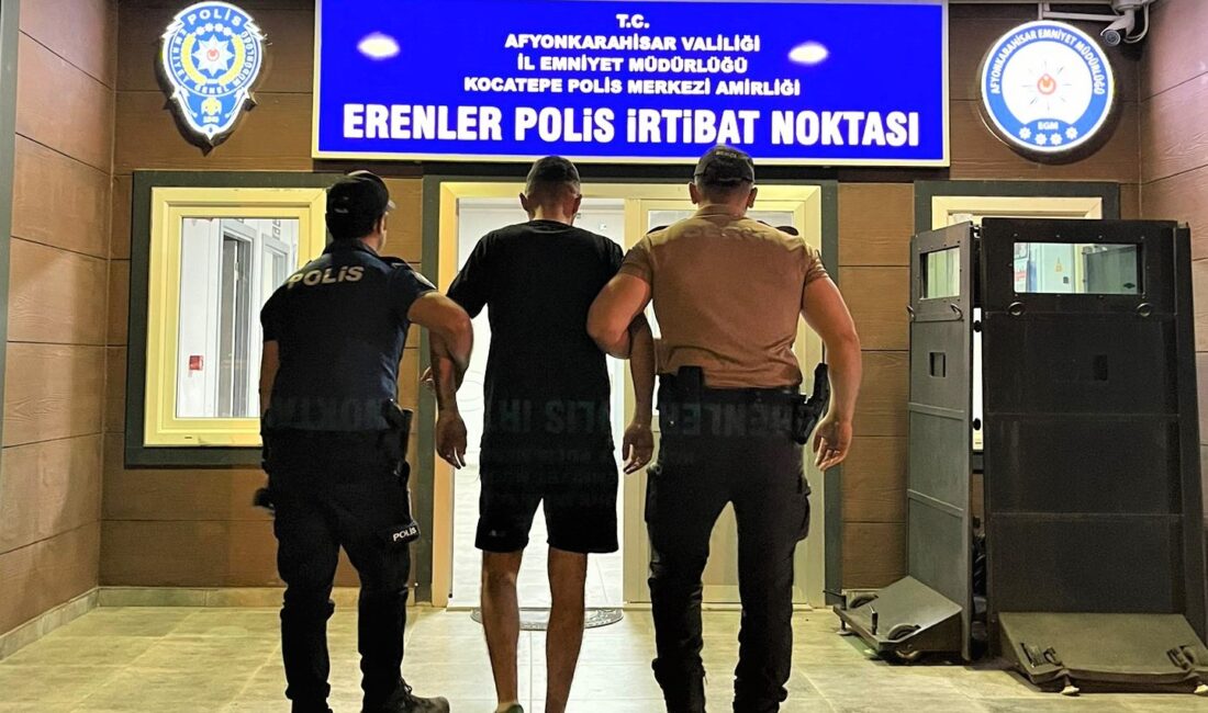 Afyonkarahisar’da yağma suçundan aranan şahıs polis ekipleri tarafından yakalandı. İl