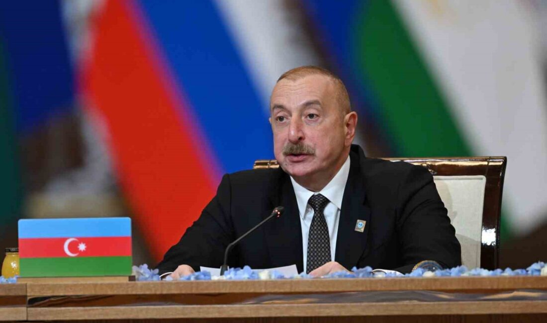Azerbaycan Cumhurbaşkanı İlham Aliyev, Astana’da Şanghay İşbirliği Örgütü (ŞİÖ) 24’üncü