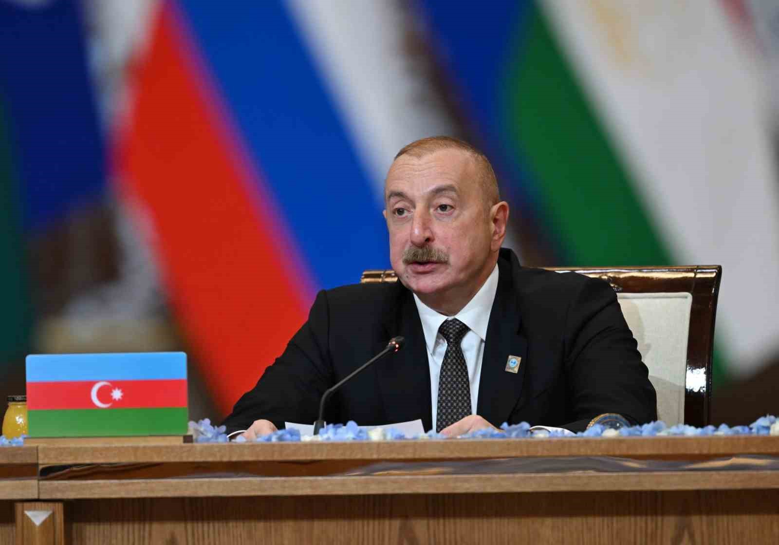 Azerbaycan Cumhurbaşkanı İlham Aliyev, Astana’da Şanghay İşbirliği Örgütü (ŞİÖ) 24’üncü