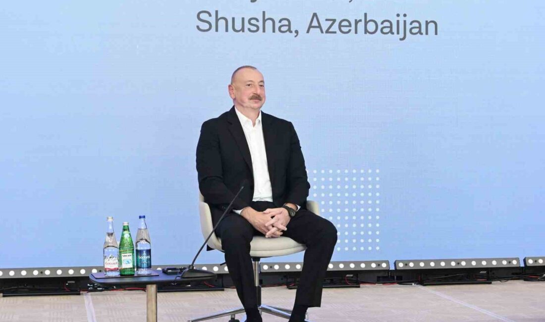 Azerbaycan Cumhurbaşkanı İlham Aliyev, bu yıl 2.’si düzenlenen Şuşa Global