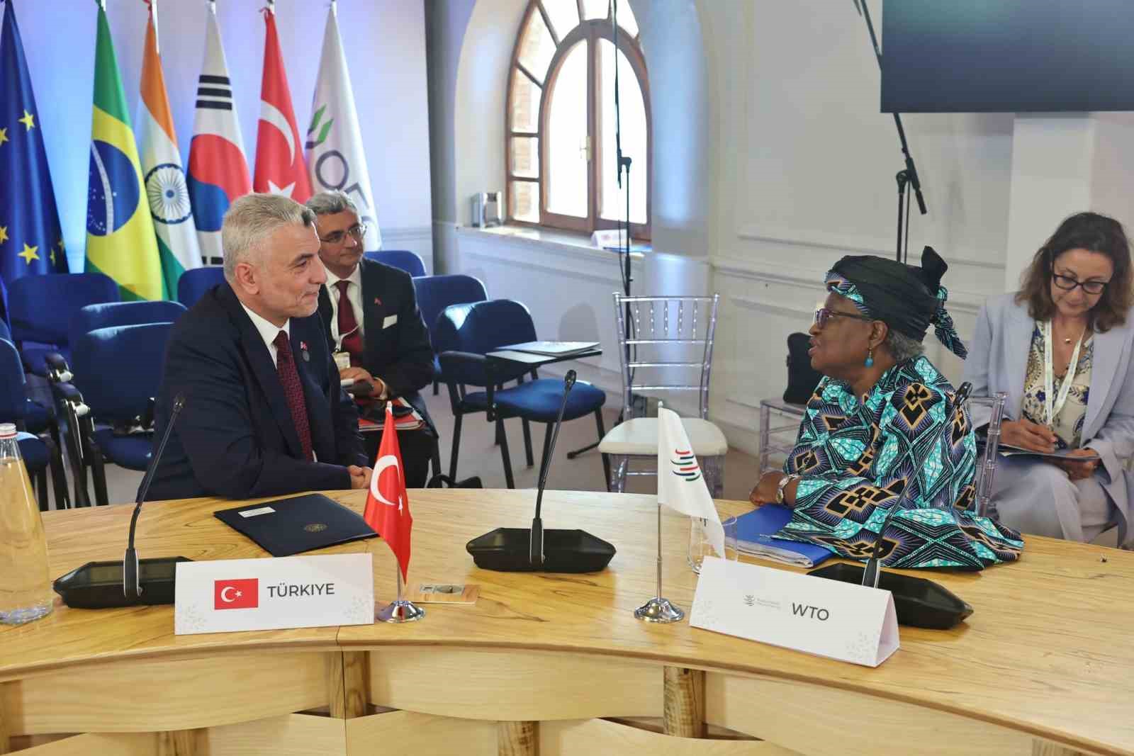 Ticaret Bakanı Ömer Bolat, G7 Ülkeleri Ticaret Bakanları Toplantısı kapsamında