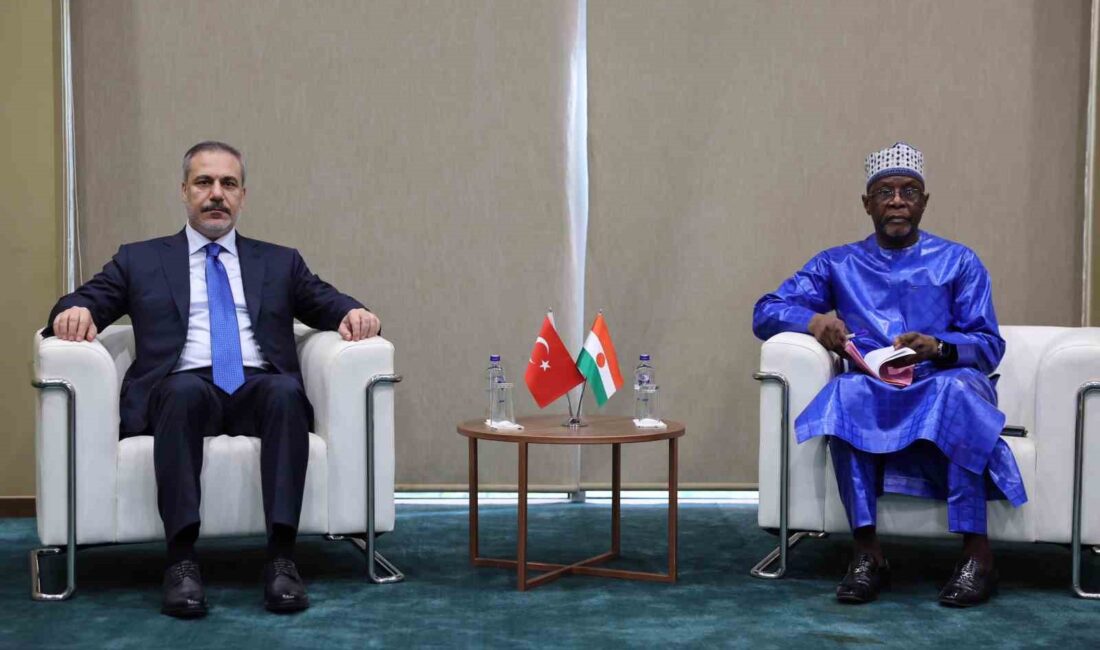 Dışişleri Bakanı Hakan Fidan, Nijer Dışişleri Bakanı Bakary Yaou Sangare