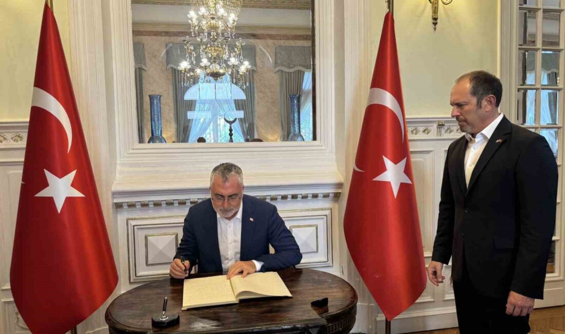 Çalışma ve Sosyal Güvenlik Bakanı Vedat Işıkhan, resmi temaslarda bulunmak
