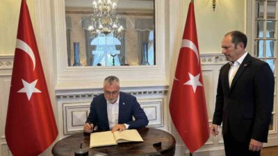 Çalışma ve Sosyal Güvenlik Bakanı Vedat Işıkhan, resmi temaslarda bulunmak