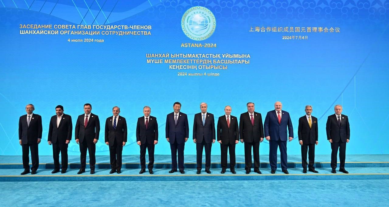 Kazakistan’da düzenlenen Şanghay İşbirliği Örgütü Devlet Başkanları Konseyi Toplantısı’nda Belarus’un