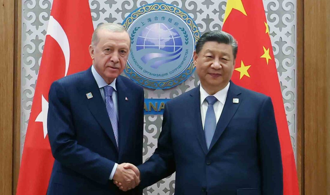Cumhurbaşkanı Recep Tayyip Erdoğan, Kazakistan temasları çerçevesinde Çin Devlet Başkanı