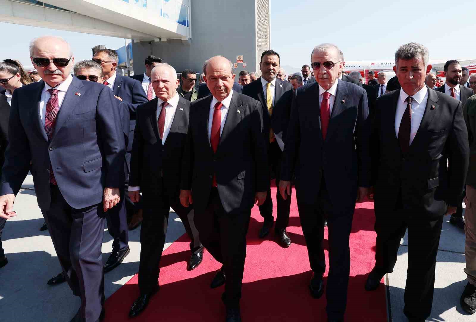 Cumhurbaşkanı Recep Tayyip Erdoğan, Kıbrıs Barış Harekatı’nın 50. yıl dönümü