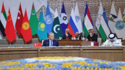 Cumhurbaşkanı Recep Tayyip Erdoğan, “Kural temelli uluslararası sistemin sütunlarının sarsılmakta