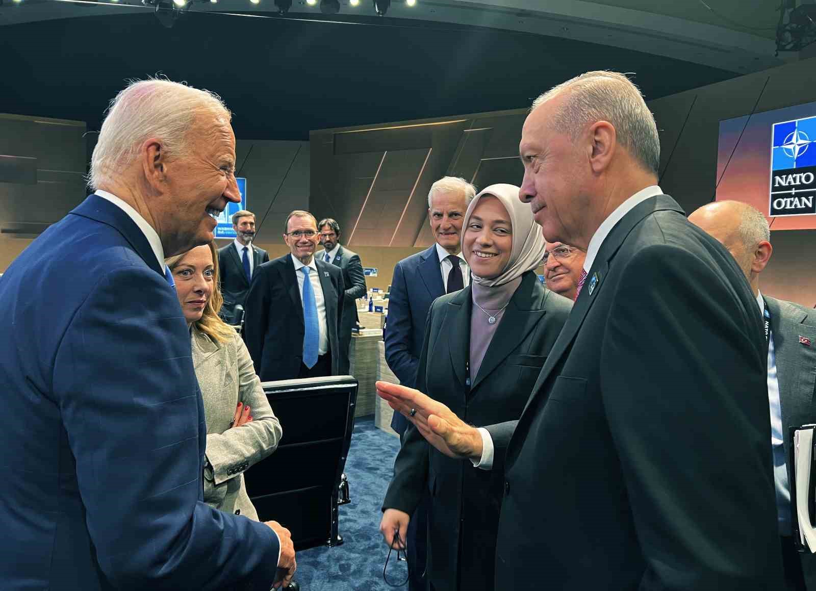 Cumhurbaşkanı Recep Tayyip Erdoğan, Washington DC’de katıldığı NATO Devlet ve