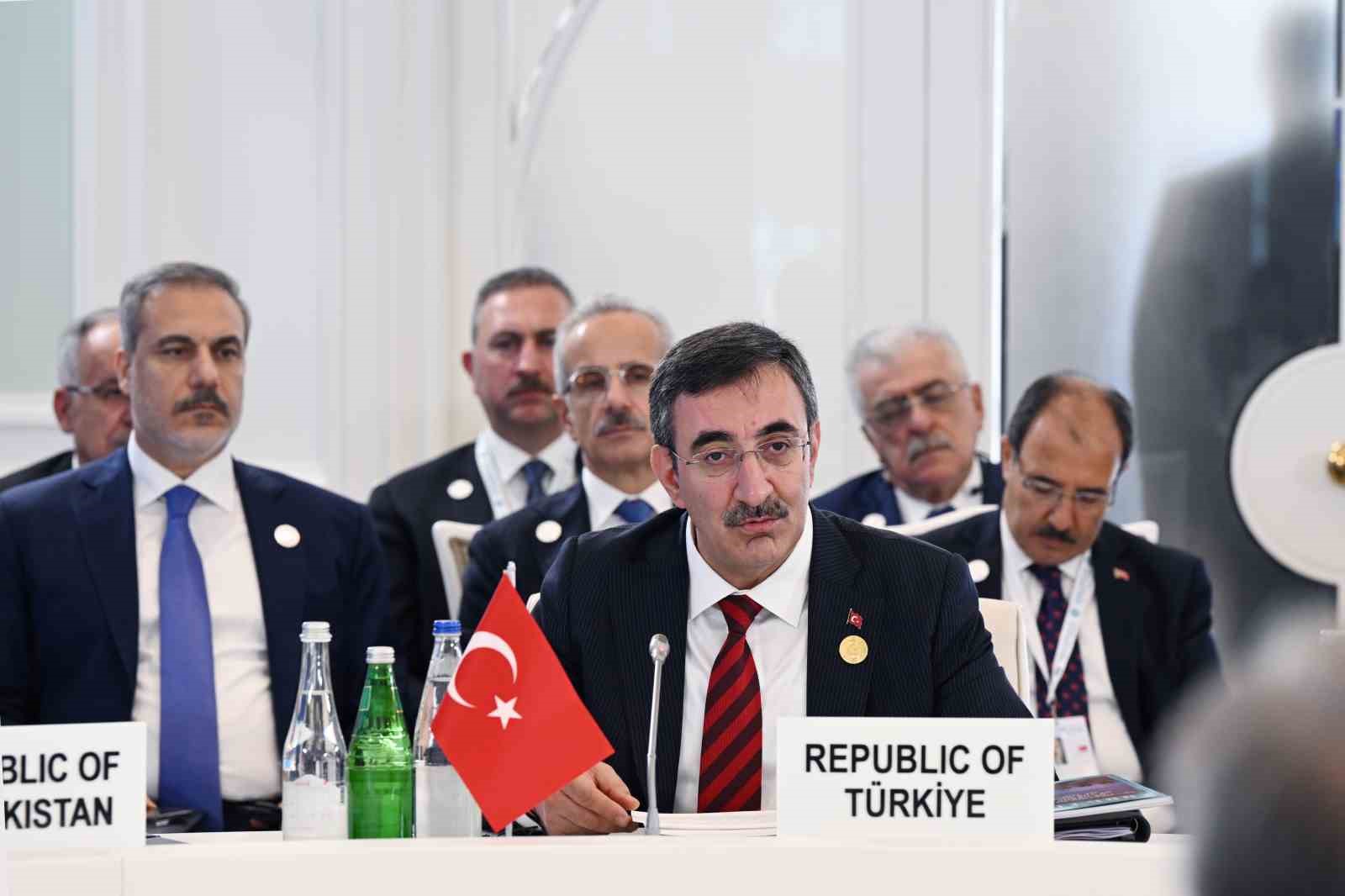 Cumhurbaşkanı Yardımcısı Cevdet Yılmaz, Türk Devletleri Teşkilatı Devlet Başkanları Gayrıresmi