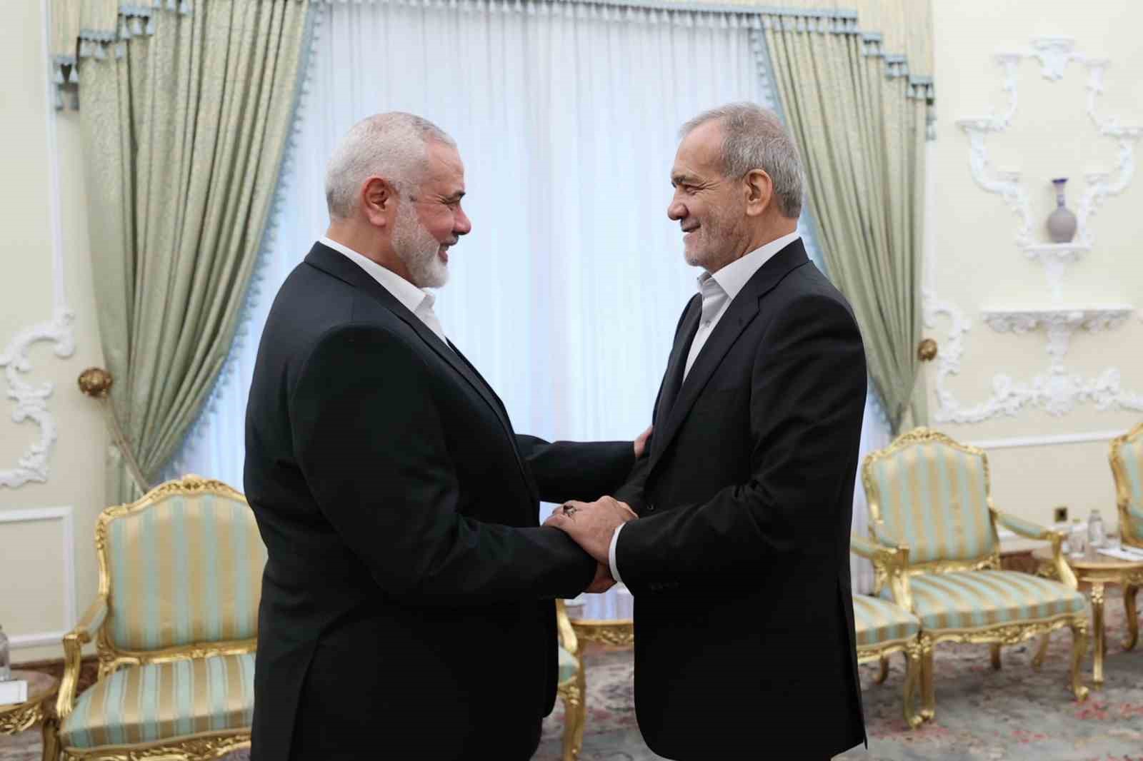 Hamas Siyasi Büro Başkanı İsmail Haniye, Tahran’da uğradığı suikasttan önce